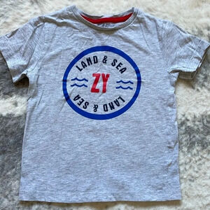 Kids shirt land and  sea